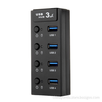 4 Port 5Gbps USB 3.0 Hub High Speed